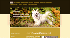 Desktop Screenshot of pfotenland.de